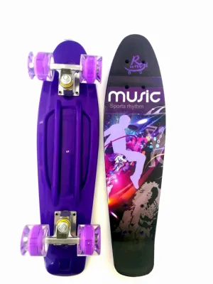 Free2Move Skateboard with light