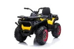 Electric Bike for kids 4 Wheels Yellow 12V