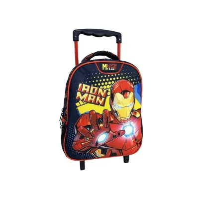 Must School Trolley Backpack Kindergarten Avengers Iron Man 2 Cases