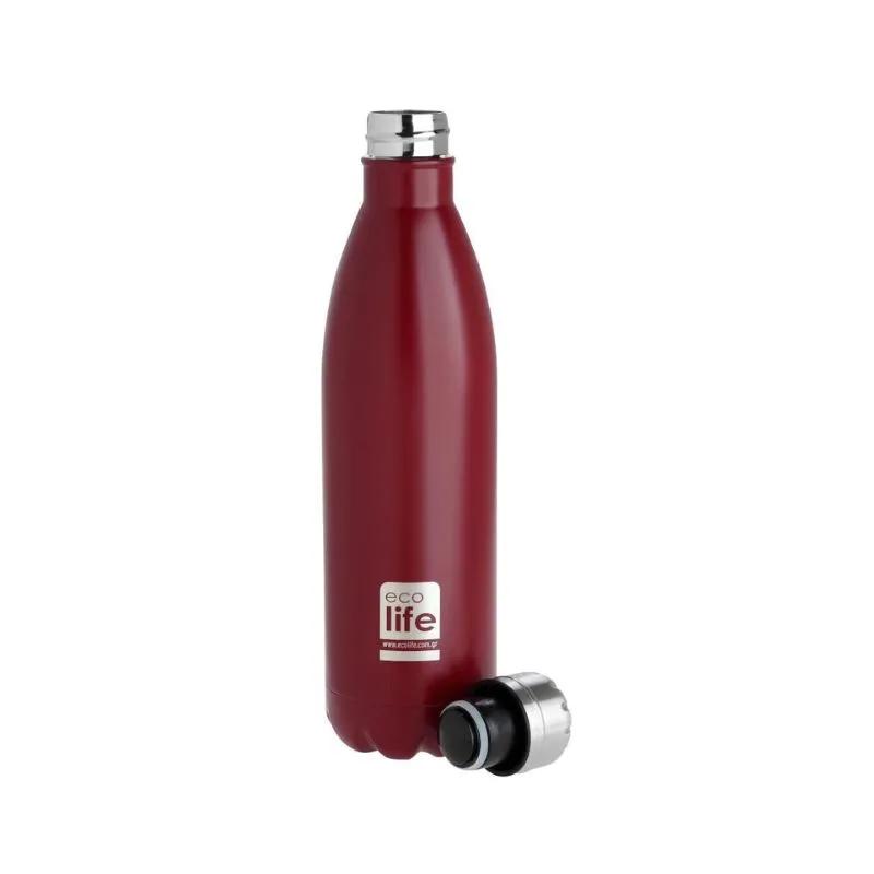 Ecolife Red Thermos (Matte) 750ml