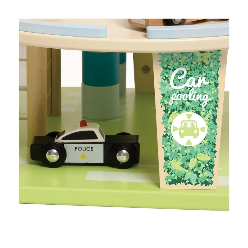 Classic World Toys Green Garage