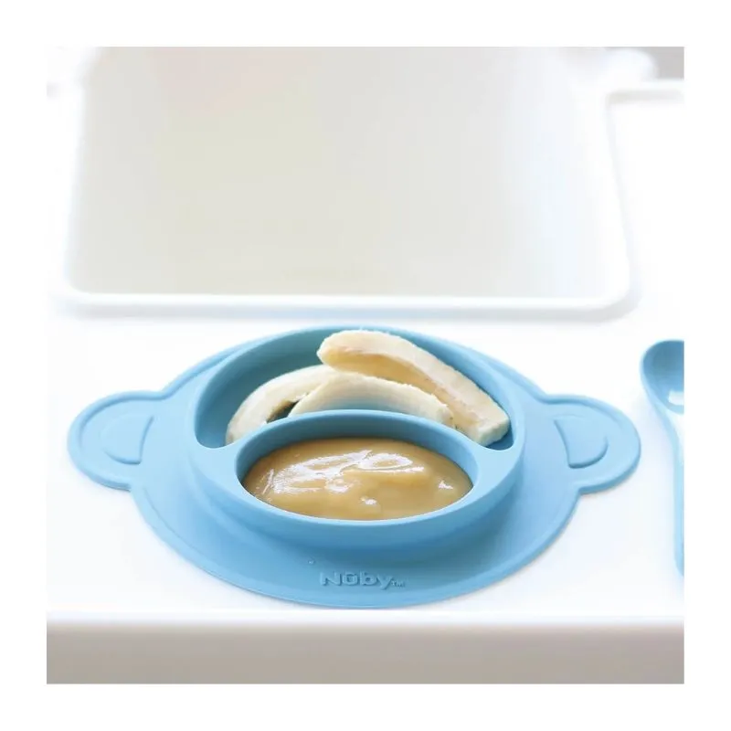 Nuby Silicone section plate mat