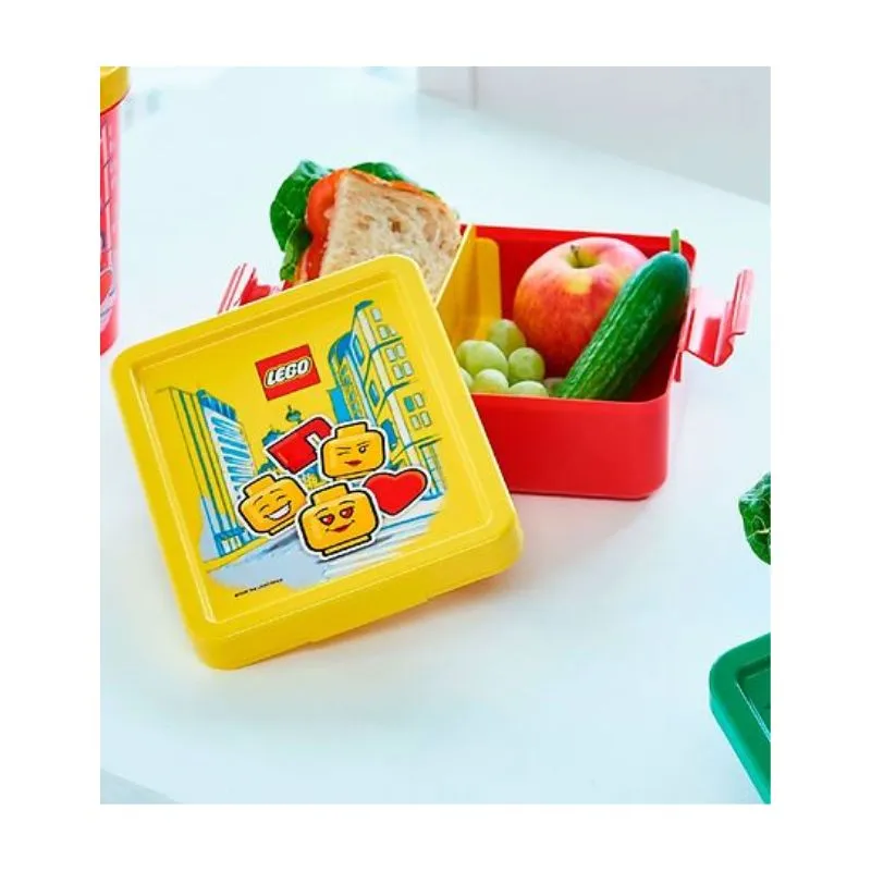 Lego Lunch Iconic Girl Red/Yellow