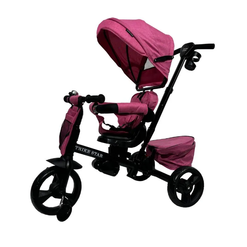 3 in 1 – TrikeStar Tricycle (332) for Kids - Pink