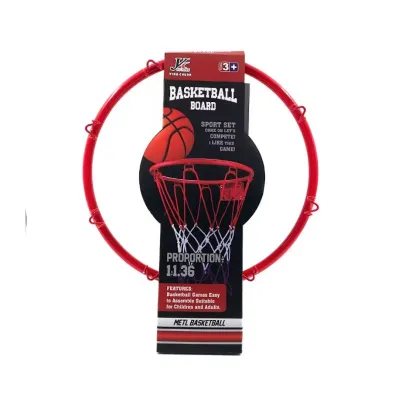 Basketball Hoop and Inflatable Ball Set