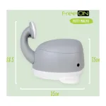 FreeOn Potty Whale , Grey