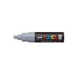 Uni Posca Paint Marker Bold Chisel Tip 8.0mm PC-8K Grey