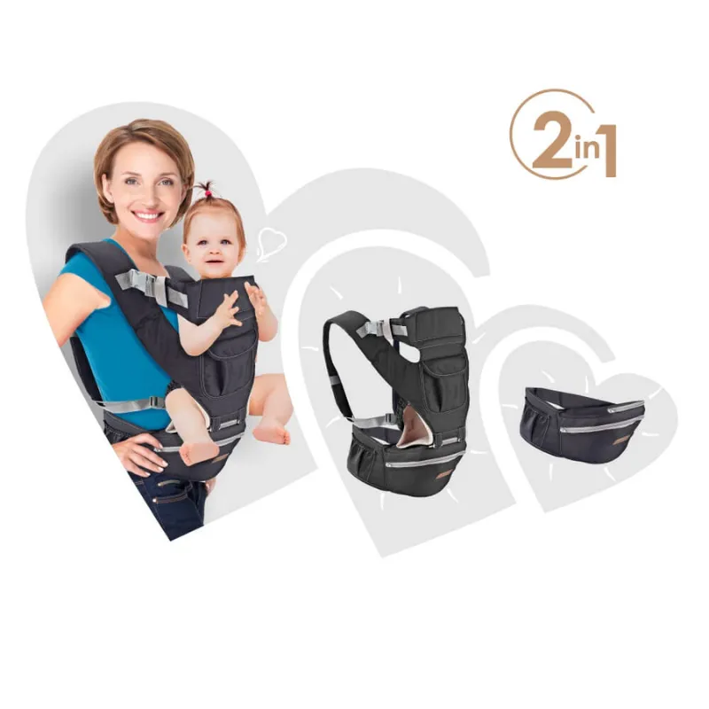 Bebe Stars Baby Carrier Carry & Go Black