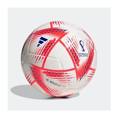 Adidas AL Rihla Worldcup Qatar Football - White/Solar Red