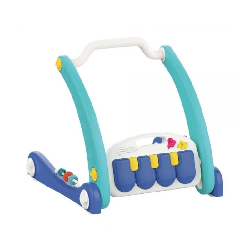 Bebestars Gym-Baby Walker Piano Happy 2in1 Blue