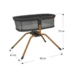 Bebe Stars - Cradle Chic 2in1 Graphite