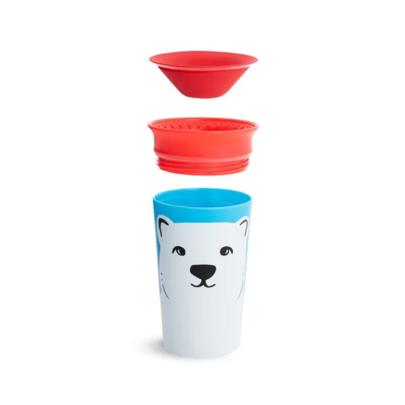 Munchkin Miracle® 360° WildLove Sippy Cup - Polar Bear