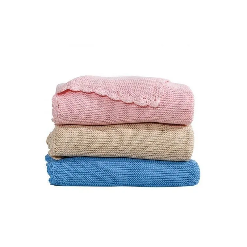 DAS BABY KNITTED BLANKET 75X100 RELAX