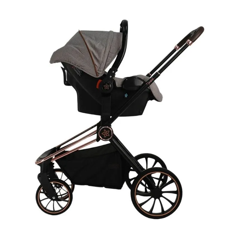 Bebestars Multi-carriage Jewel 3 in 1 Marble Beige