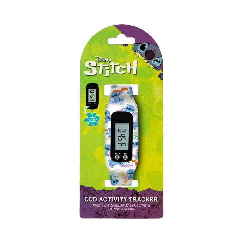Disney Stitch - LCD Activity Tracker Watch