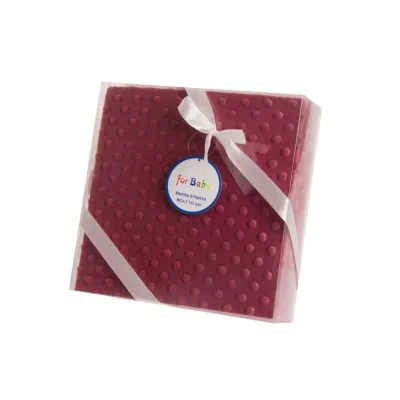 For Baby Blanket 80x110cm Granate