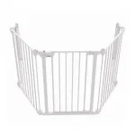 Noma Modular Safety Gate Metal 3-Panel - white
