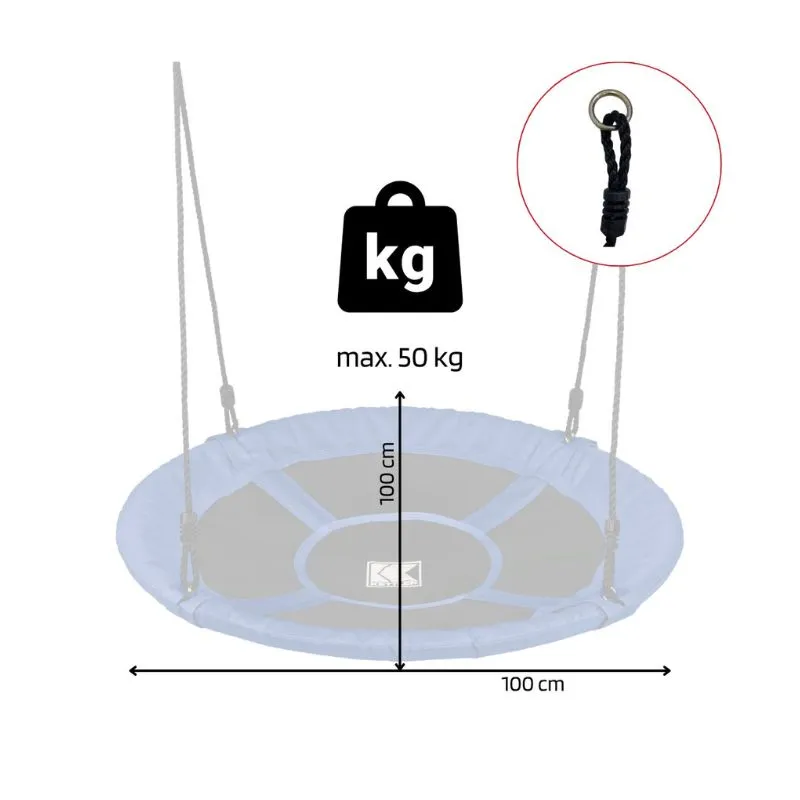 Kettler Nest Swing Blue