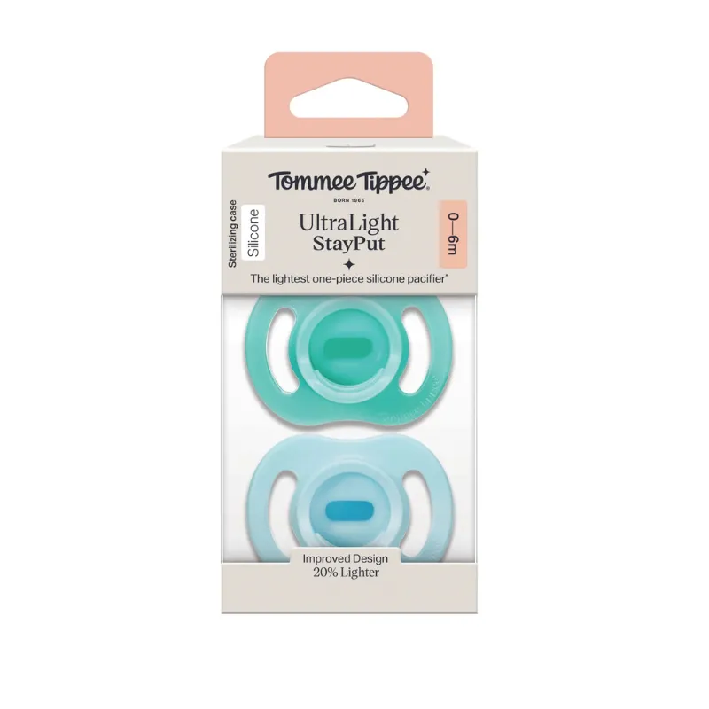 Tommee Tippee Ultra-light StayPut Soother 0-6m