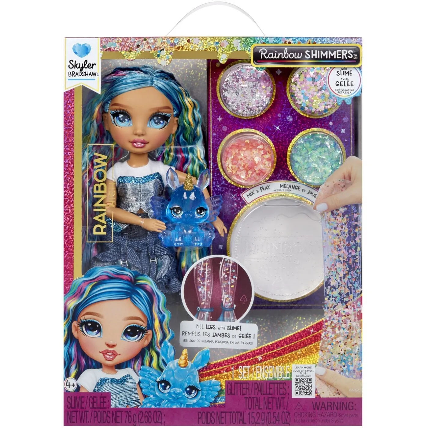 Rainbow High Rainbow Shimmers Fashion Doll With Slime