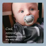 Tommee Tippee Decorated Ultimate Fit Boy Soother 0-6m (2 Pack)