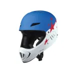 Micro Racing Helmet White/Blue