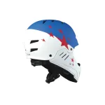 Micro Racing Helmet White/Blue