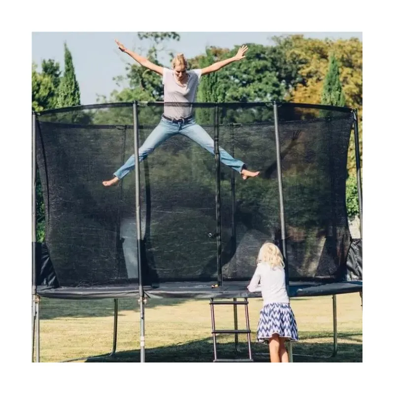 Plum 8ft Space Zone II Springsafe Trampoline and Enclosure