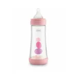 Chicco Plastic bottle Perfect 5 PINK 300ML 4M+