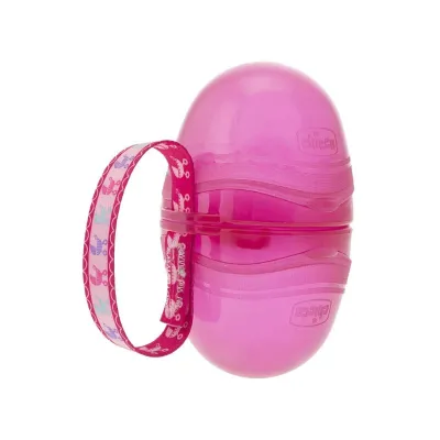 Chicco Double Pacifier Case PINK