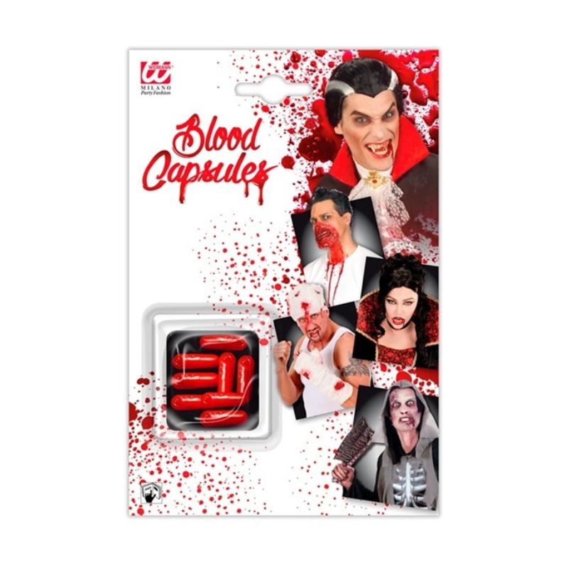Blood Capsules Set of 8