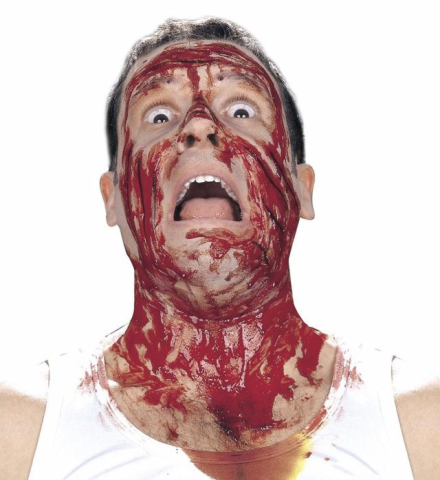 BLOOD SPRAY