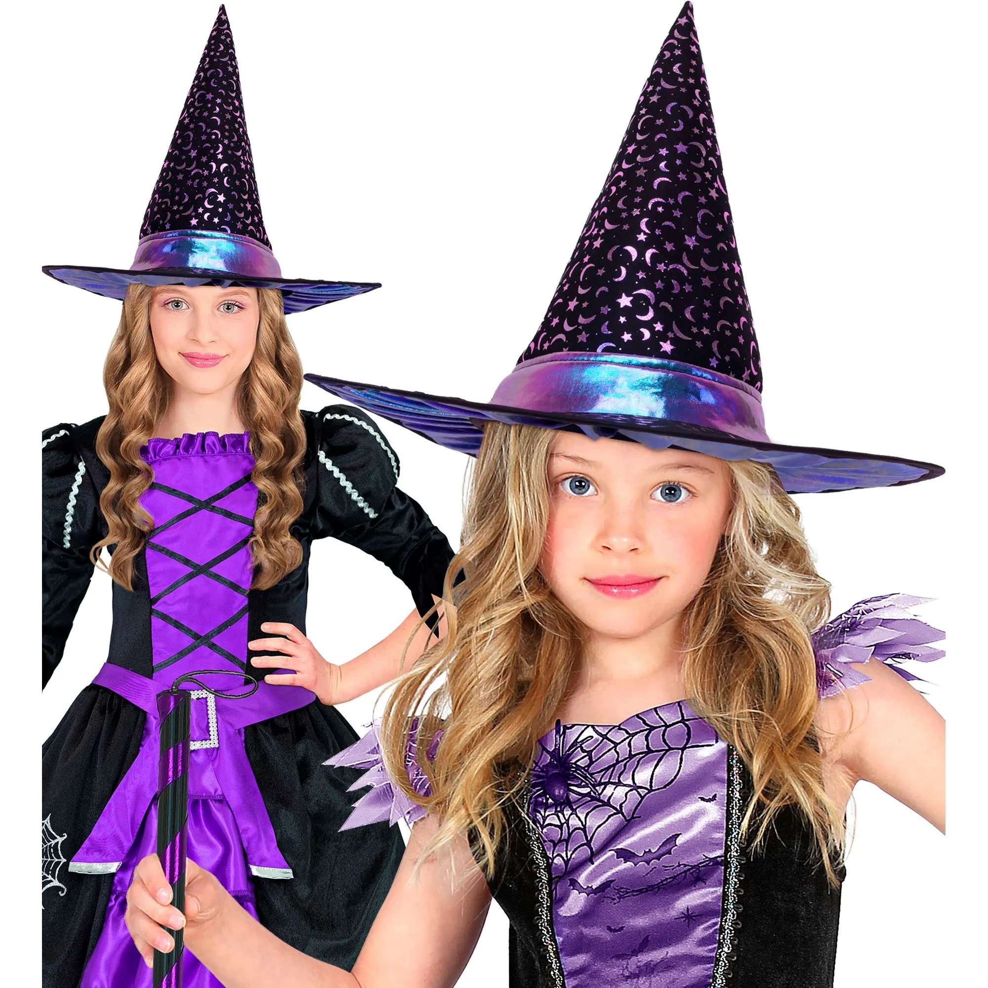 Hat Witch / Wizard Stars & Moon