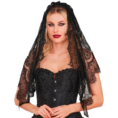 Veil Lace Black