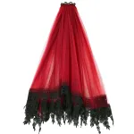 Veil Lace Red