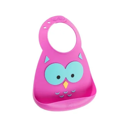 Abby&Finn Owl Silicone Bib