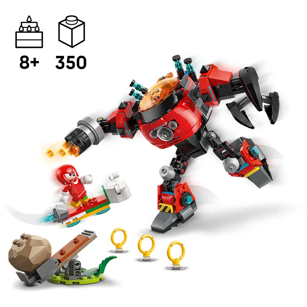LEGO Sonic the Hedgehog: Knuckles vs. Dr. Eggman Egg Crusher Mech (77005)