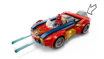 LEGO Marvel: Spider-Man Car vs. Venomized Wolverine (76336)