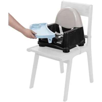 Bebeconfort Child's Booster Chair Easy Care Gray Patches