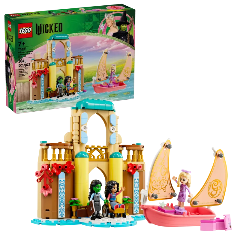LEGO Wicked: Glinda, Elphaba & Nessarose at Shiz Uni (75681)