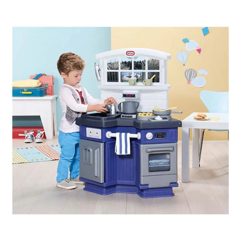 Little Tikes Side By Side Kitchen - Blue