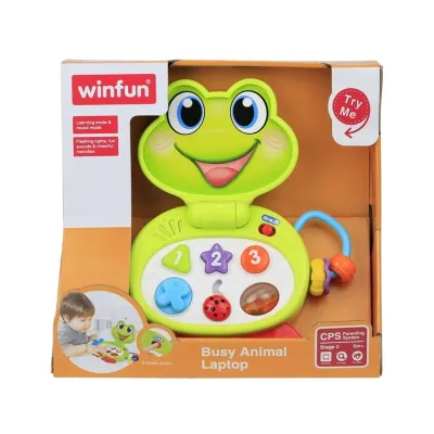 WinFun Busy Animal Laptop - Froggy