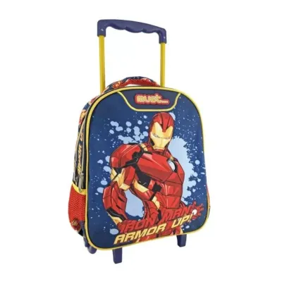 Kindergarten Trolley Backpack Avengers Iron Man Armor Up Must 2 Cases