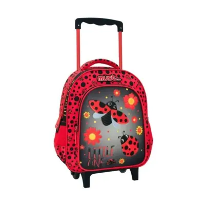 Kindergarten Trolley Backpack Must Little One 3D Soft 2 Cases