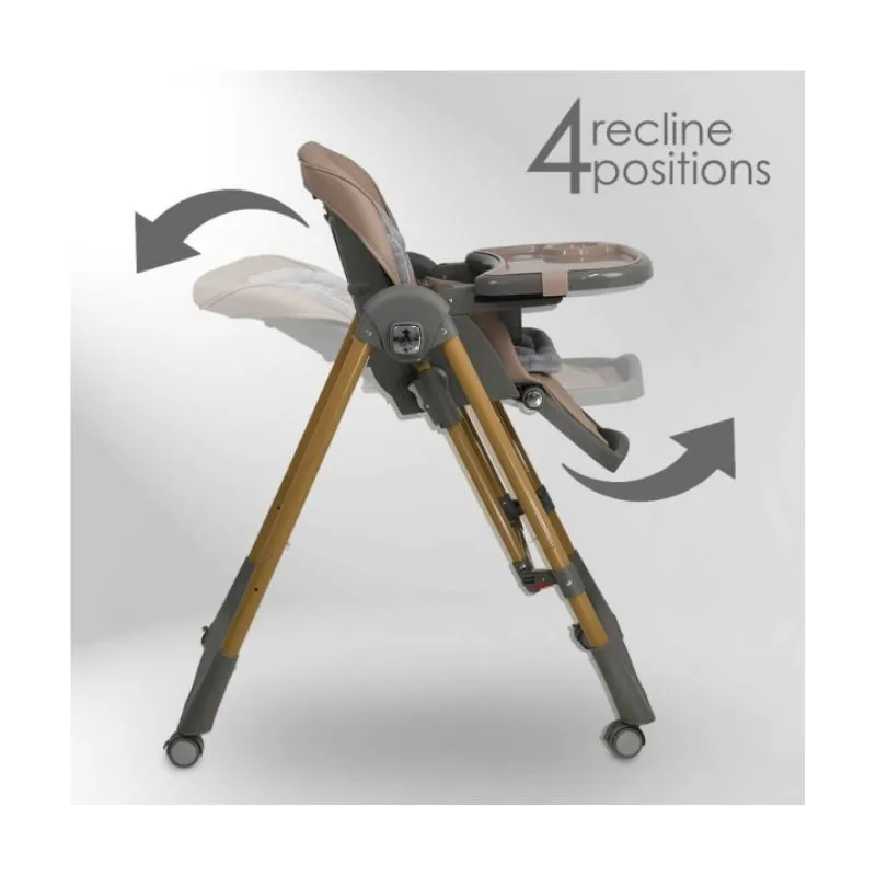 Bebestars High chair-Swing Nuovo 2in1 Mocha