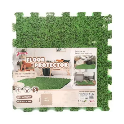 Sunta – Floor Play Mat with Grass Puzzle Mat 4pc
