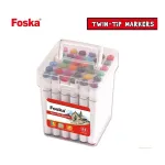Twin-tip Marker FOSKA - 36 colors