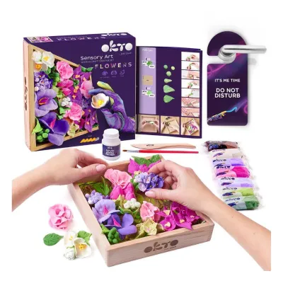 Wood&Craft DIY Flowers TM OKTO 21*21 cm Inspiration