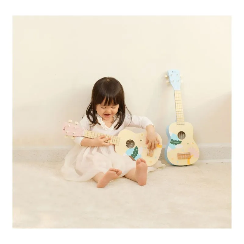 Classic World Iris Ukulele （Blue）
