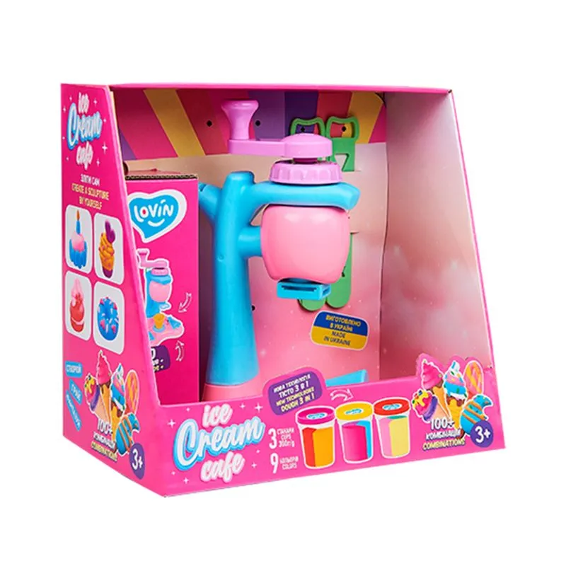 Ice Сream Сafe TM Lovin Set for sculpting with Play Dough